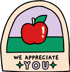 We Appreciate You - apple