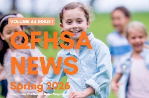 QFSHA Spring newsletter - kids running