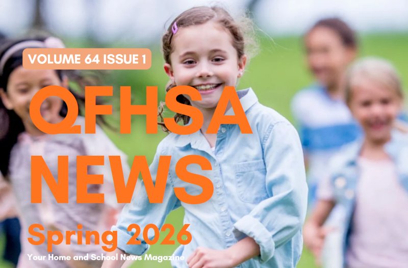 QFSHA Spring newsletter - kids running
