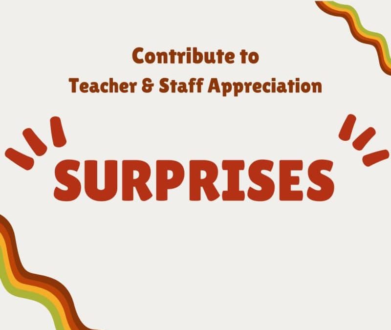 Teacher and Staff Appreciation Week