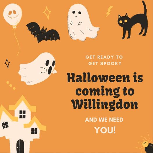 Get ready to get spooky. Halloween is coming to Willingdon and we need your help!