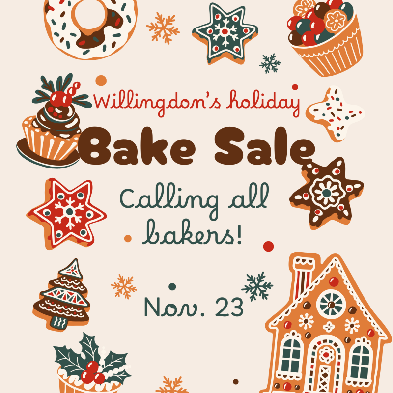 Holiday Market Bake Sale